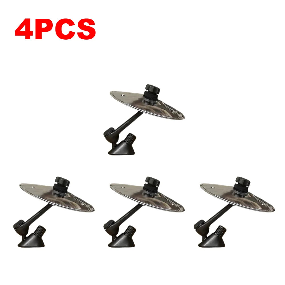 1-4PC tir à la main voiture Crash cymbale universelle Clip-On Mini tambour cymbale évent voiture tambour cymbale voiture intérieur Instrument de musique