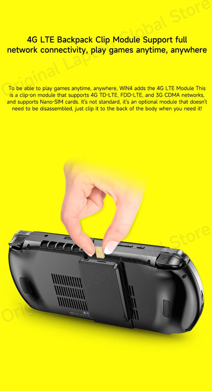 GPD WIN 4 2025 AMD Ryzen™ AI 9 HX 370/ AMD Ryzen 7 8840U Processor 32GB RAM 1TB/2TB Hard Drive 6-inch Pocket Mini PC Laptop