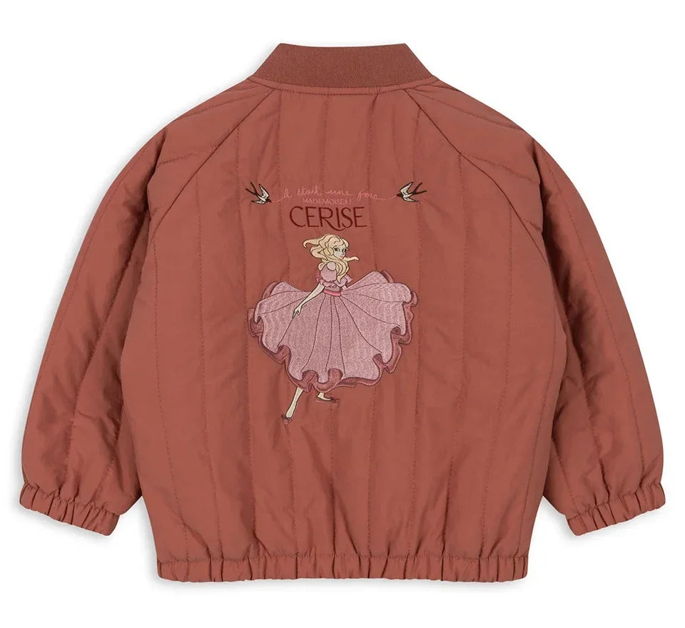 Brand KS Children's Lambswool Jacket Coat Autumn Winter Baby Boys Cotton Outerwear Toddler Girls Flight Suit Jacket Kids Clothes