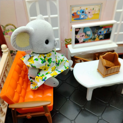 mini supermarket shopping games dollhouse furniture accessories Intellectual education toys for kid family interaction toys