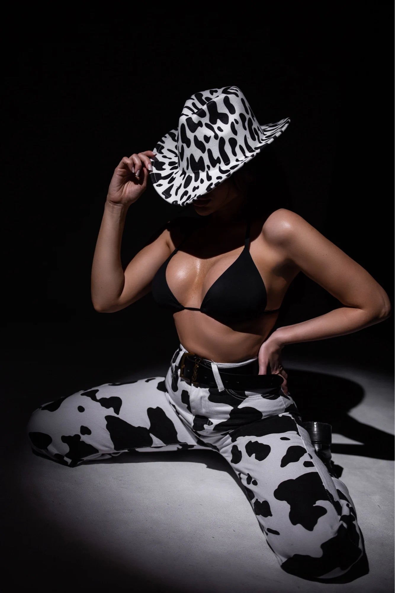 Cowboy hat various accessories cowboy hat monochrome felt hat men and women outdoor hat rider hat шляпа женская