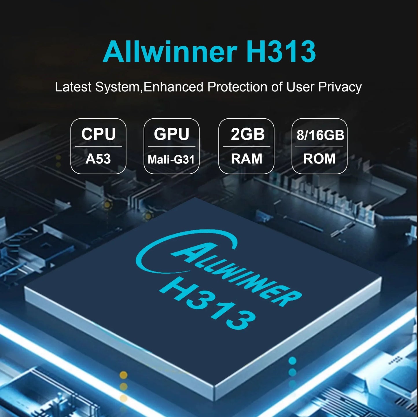 Android TV Box Mortal T1 Global Version Wifi6 Voice Control Android14 4K Video AllwinnerH313 Netflix Fire TV stick 2G8G16G