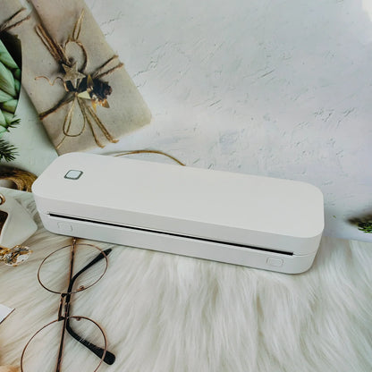 Portable A4 thermal printer Inkless Bluetooth Tattoo Stencil Printer Compatible with iOS Android&Laptop for Office Car Home