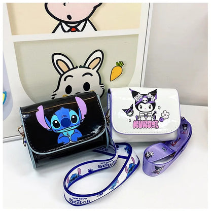 Sacs à bandoulière mignons Anime Kuromi Stitchou pour filles et femmes, marque de luxe, mini sacs de créateur de haute qualité, cadeaux