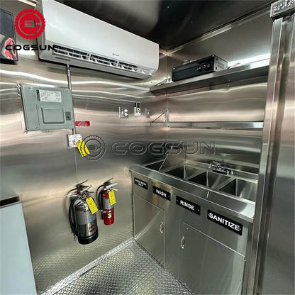 Customized Commercial Food Trucks Concession Food Trailers Street Mobile Food Trucks Fast Food Trailers For Sale USA Europe