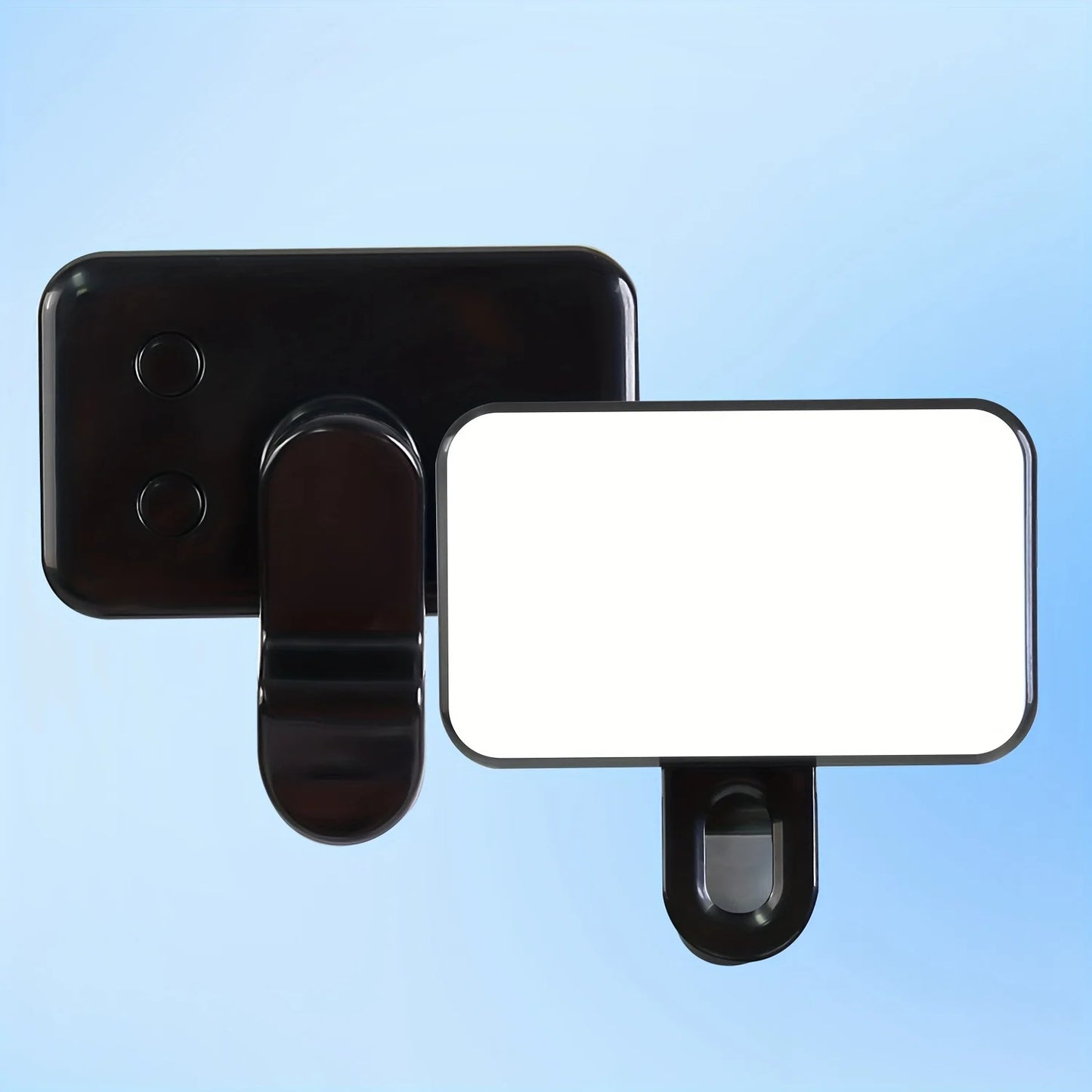 Lumière de remplissage pour selfie – Mini LED à clipser, rechargeable, 3 modes de couleur et luminosité réglable pour téléphones et ordinateurs