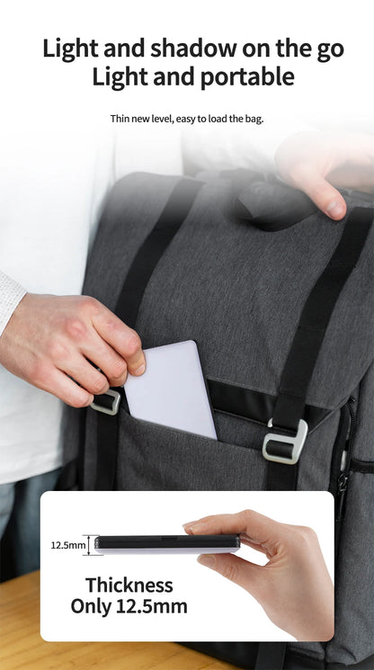 Mini lumière de remplissage LED RVB, poche droite, photographie vidéo, éclairage de poche, clip Vlog en direct pour téléphone, iPhone, iPad, ordinateur portable, appareil photo