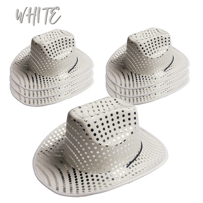 Chapeaux de Cowboy de mariage, 4 à 24 pièces, chapeaux de Cowboy occidentaux, cadeau pour femmes, réception de mariage, bal de danse, fête prénuptiale