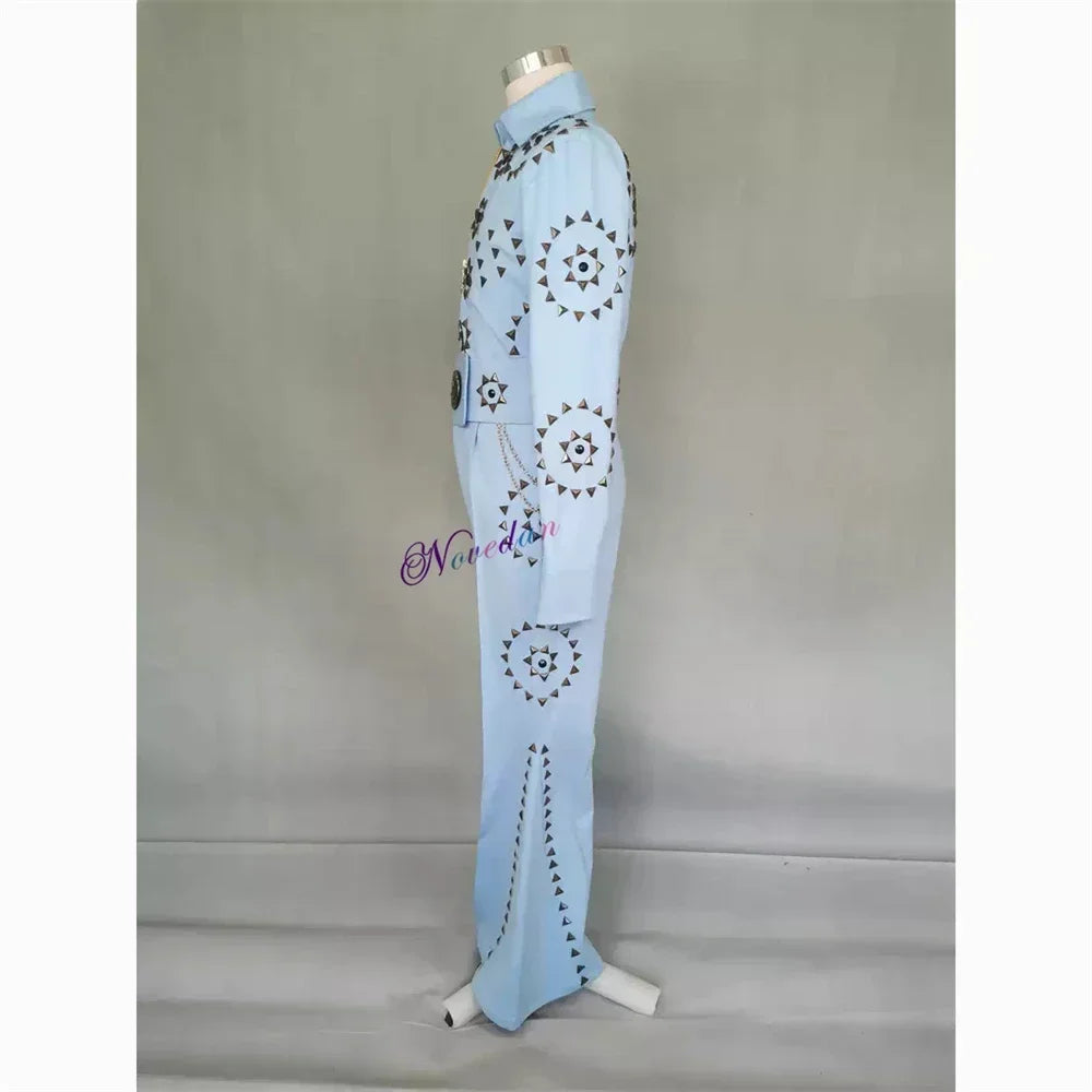 Costume de danse de salon pour homme, accessoire de luxe de haute qualité, style rock, Le King, Diamond Rock, Cosplay, 2025, C AA