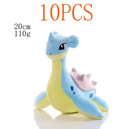 2025@@@@10PCS 20cm Pokemon Stuffed Plush Toys Kawaii Pikachu  Anime Doll Kids Birthday Kawaii Cute Soft Children Stuffed Plush