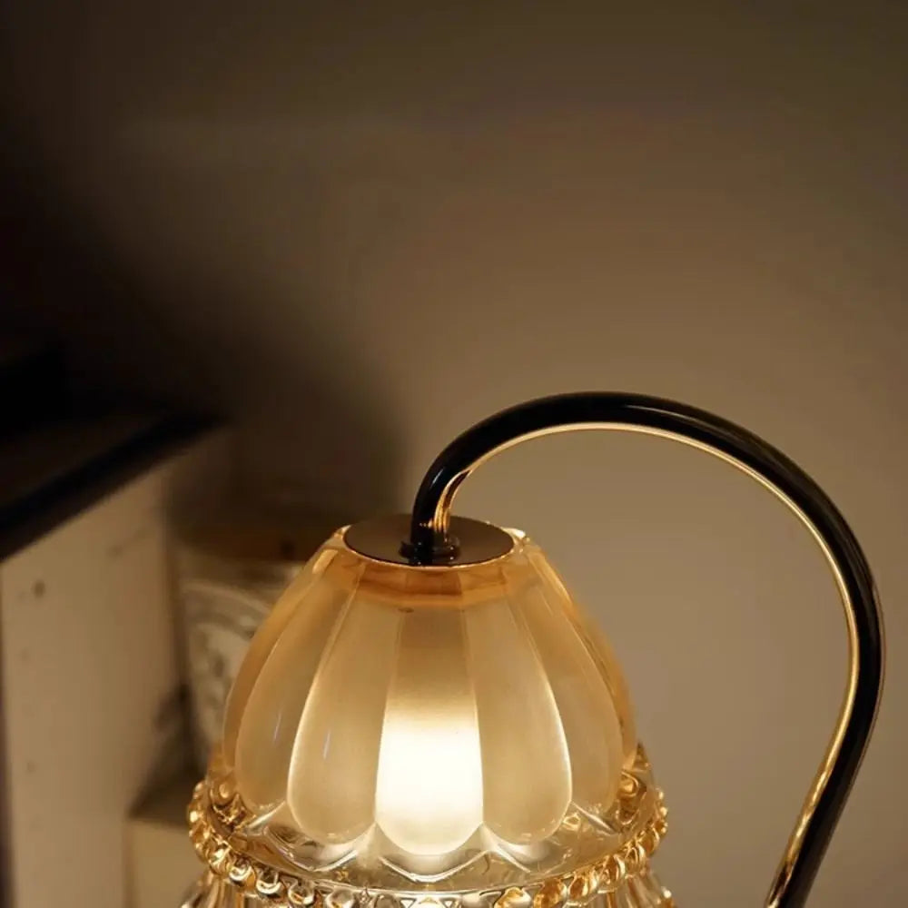 Lampe de bureau à bougie d'aromathérapie avec diffuseur d'arômes en marbre, minuterie d'éclairage à heure fixe, éclairage d'ambiance d'aromathérapie