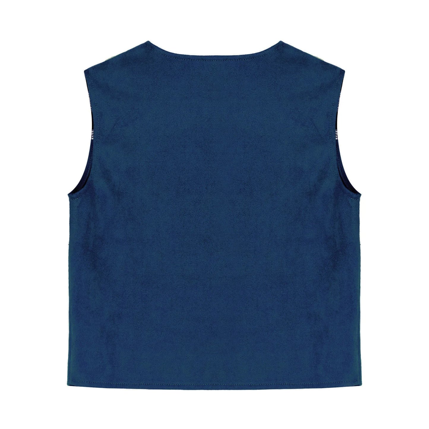 Kids Child Halloween Western Cowboy Cowgirl Cosplay Costume Cow Print Tassels Vest and Flared Pants Set Carnival Party Dress Up