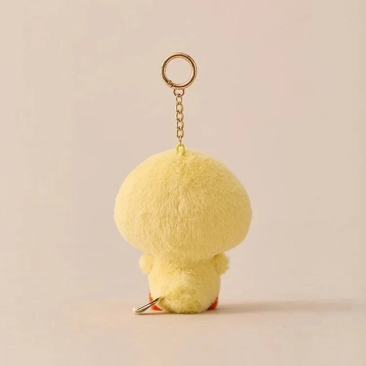 Baby Animal Series Bt21 Cooky Shooky Plush Doll Keychain Pendant Cute Koya Toy Girls Bag Packaging Decoration Collection Gift