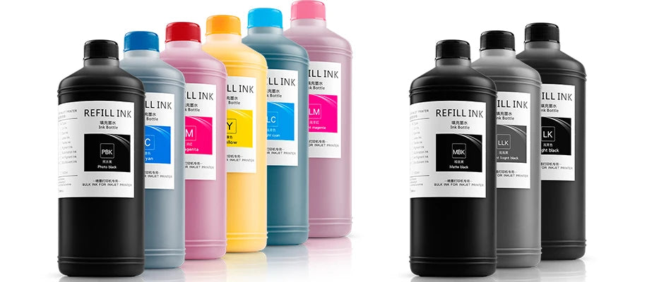 1000ML Waterproof Pigment Ink For Epson Stylus Pro 3800 3880 7700 9700 7800 9800 4800 4880 7600 9600 7450 7910 9910 Printer