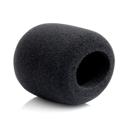 Housse de protection pour microphone sans fil, colorée, coupe-vent, anti-salive, lavable, en mousse éponge, pour la plupart des microphones (3,5 x 7 cm)