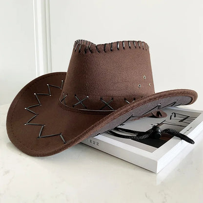 Chapeau de cowboy pour mariée, chapeau de cowgirl, accessoires de cowboy, chapeau de cowboy pour femme, NZM02