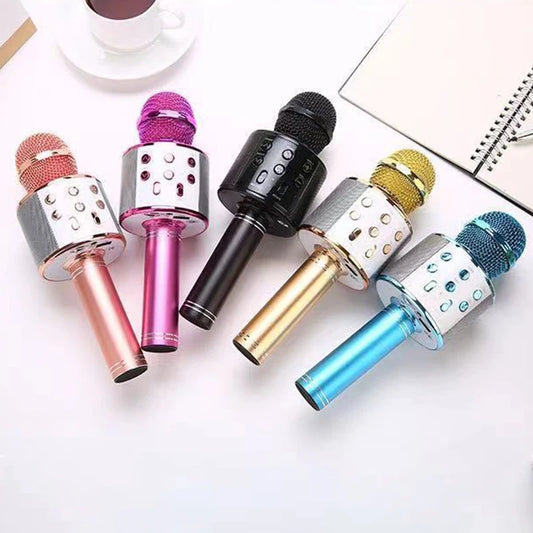 Karaoke Wireless Microphone Mic For Cell Mobile Phone Do Singing Bluetooth Condenser Mikrofon Blutooth Smartphone Micro DJ Audio