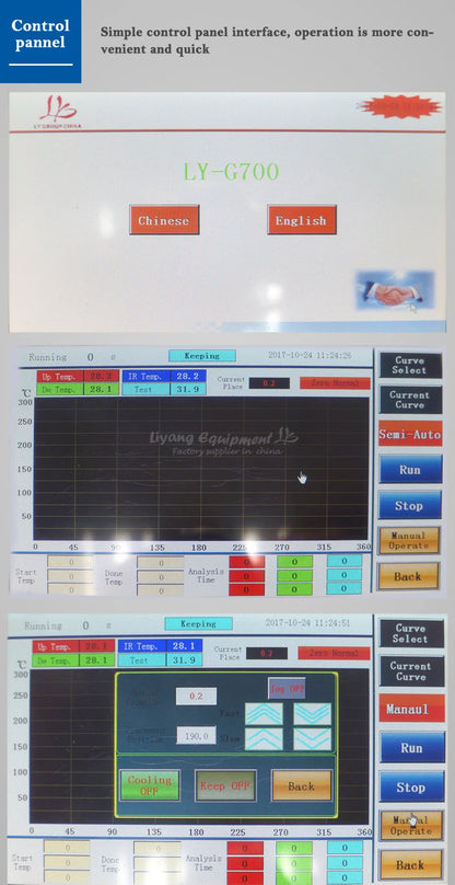 Station de soudage BGA entièrement automatique avec caméra CCD, système de réparation de puces de soudure et système de soudage BGA G820 G750 G720 G700