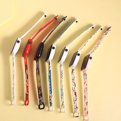 Nouvelle montre électronique LED pour étudiant imprimée en couleur de dessin animé Stitchou, jolie montre électronique à bouton carré Y1 imprimée à la mode