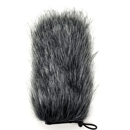 Microphone Windscreen Cover Furry Windscreen Wind Cover Windproof Microphone Sleeve 9-24cm for Interview Microphone