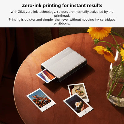 Xiaomi Portable Photo Printer 1S Bluetooth Thermal Print ZINK Inkless Technology Xiaomi App Wireless Portable Photo Printing