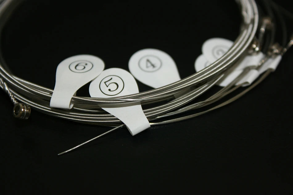 10 jeux de cordes de guitare électrique série Ziko DN, noyau Hexagonal, enroulement en alliage nickelé 009-042/010-046, vente en gros