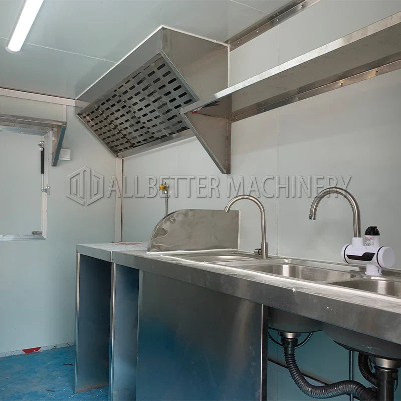 Allbetter Custom Small Food Trailer Concession Mobile Food Truck Catering Truck for Sale Ice Cream Cart Food Trailer