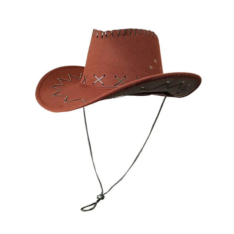Chapeau de cowboy pour mariée, chapeau de cowgirl, accessoires de cowboy, chapeau de cowboy pour femme, NZM02