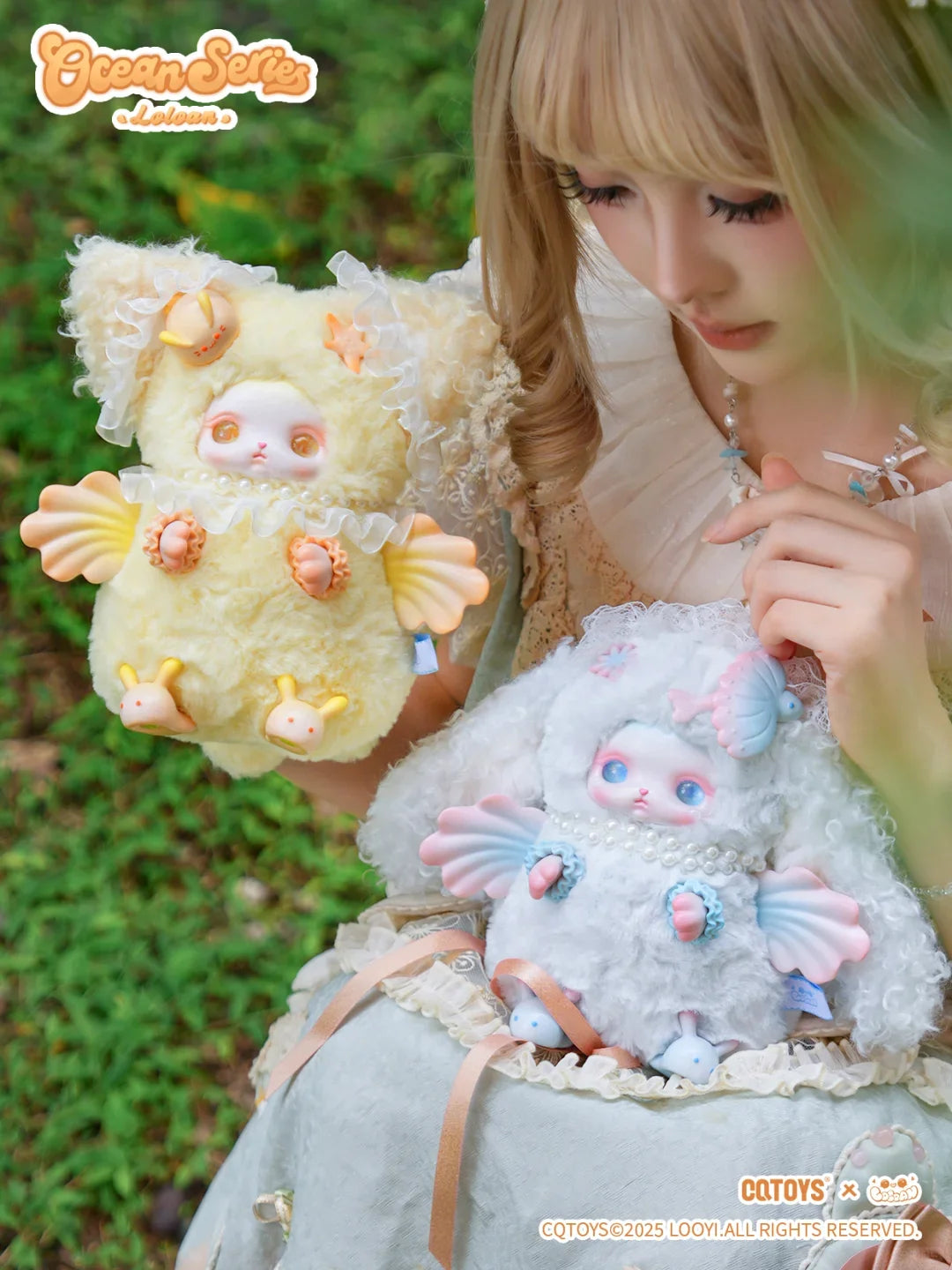 Loloan Ocean Series Vinyl Plush Blind Box Kawaii Sea Animal Anime Doll Surprise Home Decor Toy Gift Cute Mystery Bag