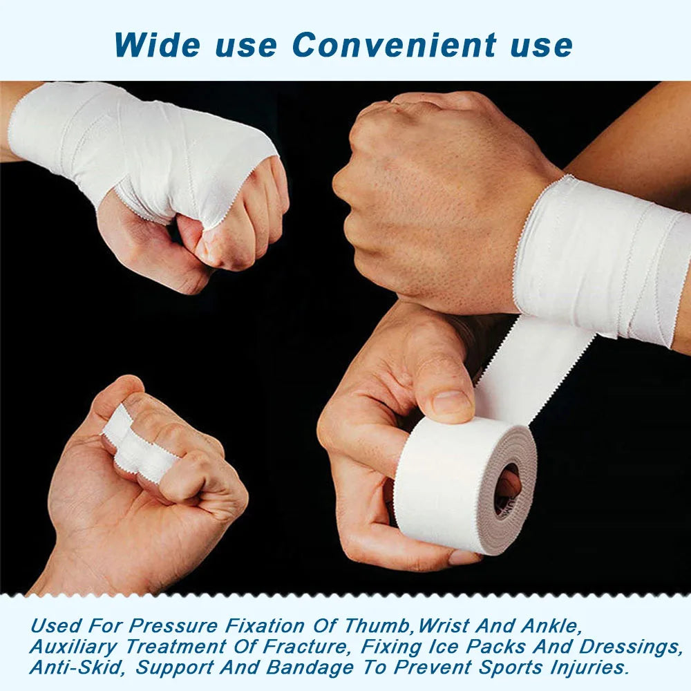 1/5/10 pièces bande de doigt 0.6 pouces bande athlétique pour doigts pieds sueur volley-ball bande de doigt pour Sports de plein air escalade Football