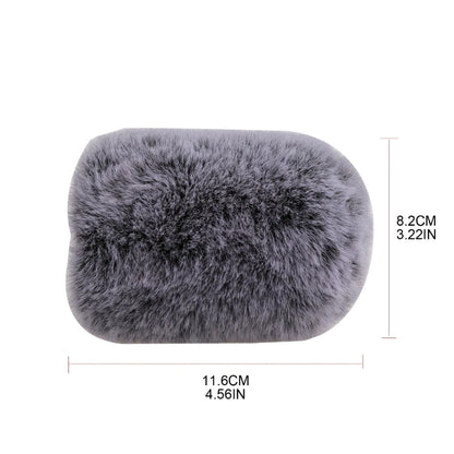 Bonnette anti-vent en fourrure pour microphone, protection anti-vent, filtre anti-pop pour microphone AT2020