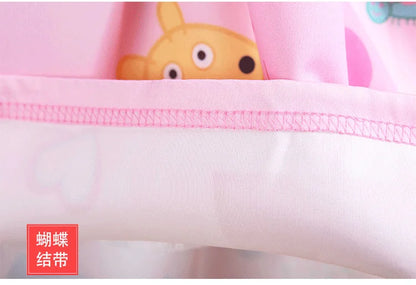 Peppa Pig Peppa George Personality Cartoon Holiday Gift Kawaii Kids Cotton Dress Creative Cute Girls Sleeveless Skirt Wholesale