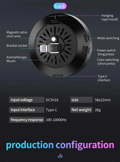 Led Music Sound Control Pickup Light Rhythm Lamp RGB Car Ambient Light Adjustabl Automotivo Strip For Automobiles Family Party