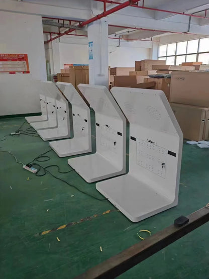 21.5 32 43 pouces centre commercial Android écran tactile interactif affichage de signalisation numérique support de sol Lcd kiosque d'auto-service