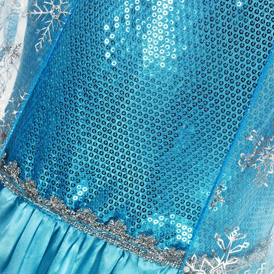 Robe de princesse pour filles, costume de Cosplay pour enfants, vêtements d'Halloween, de carnaval, d'anniversaire, costume de princesses pour enfants