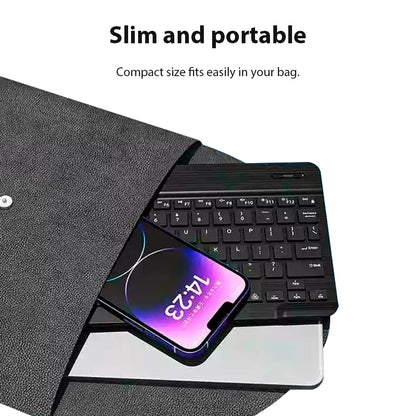 EMTRA Bluetooth Wireless Keyboard Portable Keyboard for Ipad Laptop Tablet Rechargeable Gaming Keyboard for Android IOS Windows