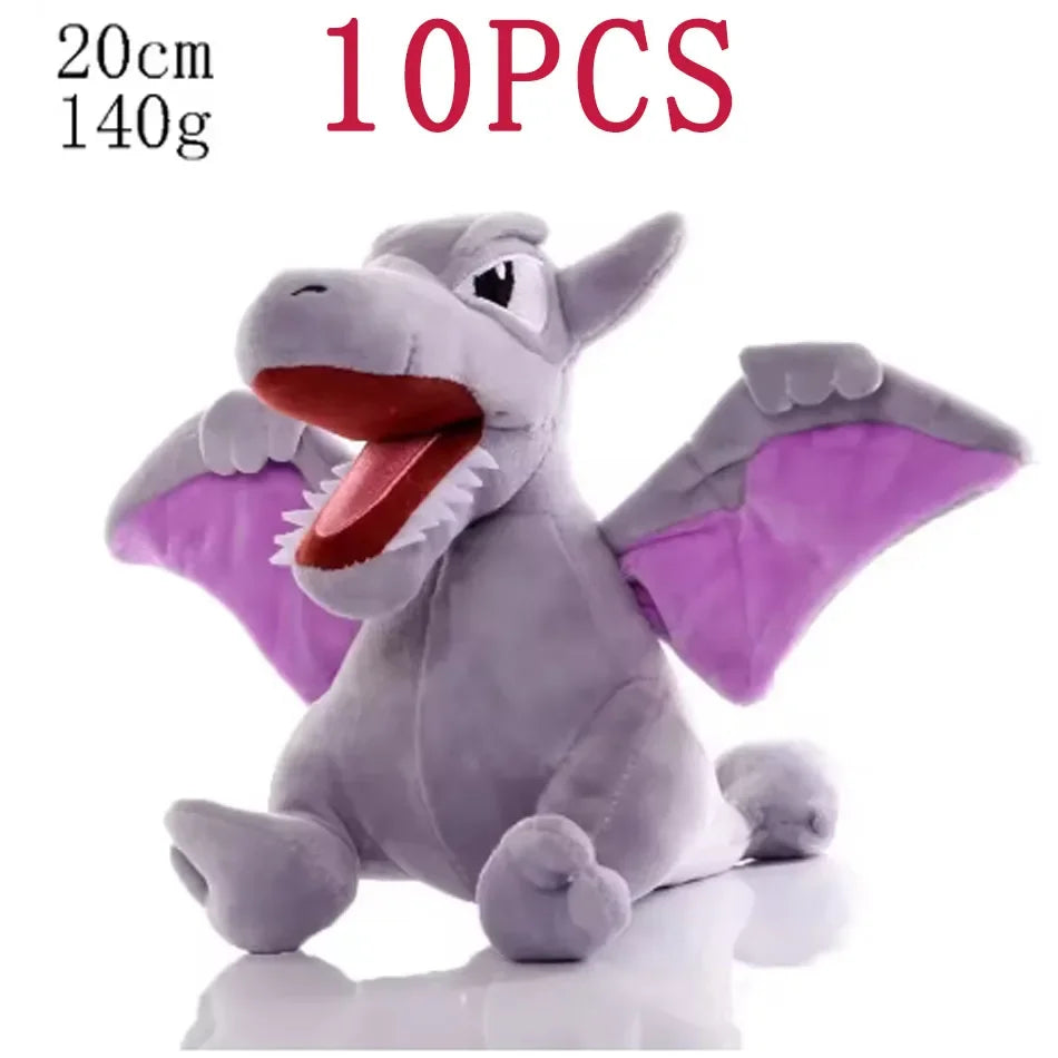 2025@@@@10PCS 20cm Pokemon Stuffed Plush Toys Kawaii Pikachu  Anime Doll Kids Birthday Kawaii Cute Soft Children Stuffed Plush