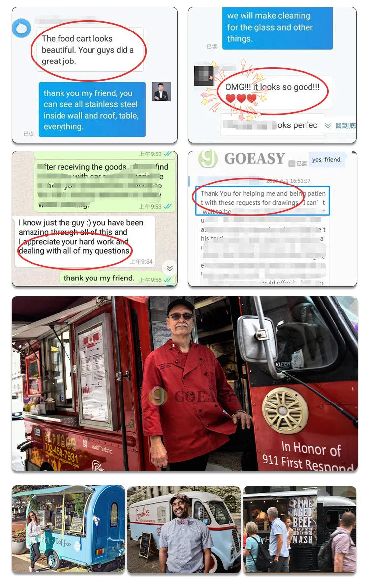 Modern Mobile Food Truck Pink Concession Trailer Ice Cream Cart Stainless Kitchen Hot Dog Pizza Van Juice Snack Bar