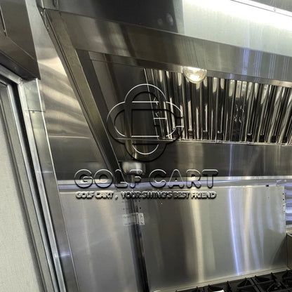 Pink Trailer for Sale New Food Truck Mobile Fast Food Cart Outdoor Kitchen Ice Cream Pizza Trailer Usa Standard