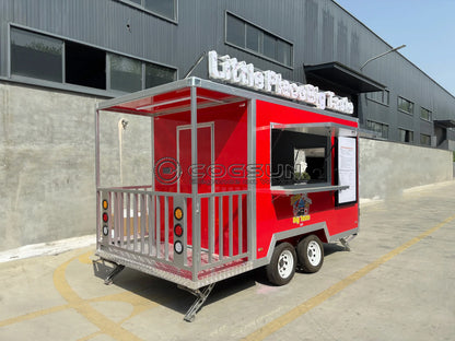 Customized Commercial Food Trucks Concession Food Trailers Street Mobile Food Trucks Fast Food Trailers For Sale USA Europe