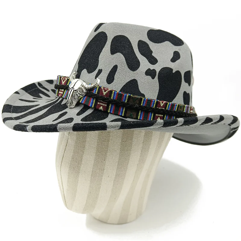Cowboy hat various accessories cowboy hat monochrome felt hat men and women outdoor hat rider hat шляпа женская