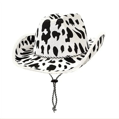 Women Funny Cowboy Accessory Performance Costume Party Cowboy Hat Sequin Cowgirl Hats Cowgirl Hat Bachelorette Party Hat