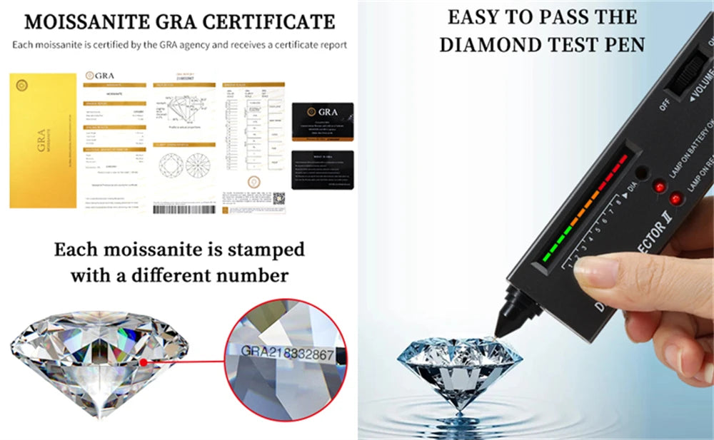 0.9CT Moissanite Ring for Women D VVS1 Round Diamond Double Halo Ring Engagement Christmas 925 Sterling Silver Wedding