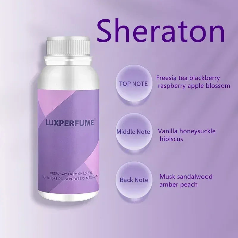 Diffuseur d'huiles essentielles 100 ml, Collection hôtel, Huile aromatique, Désodorisant pour voiture, Parfum, Humidificateur pour la maison et le bureau