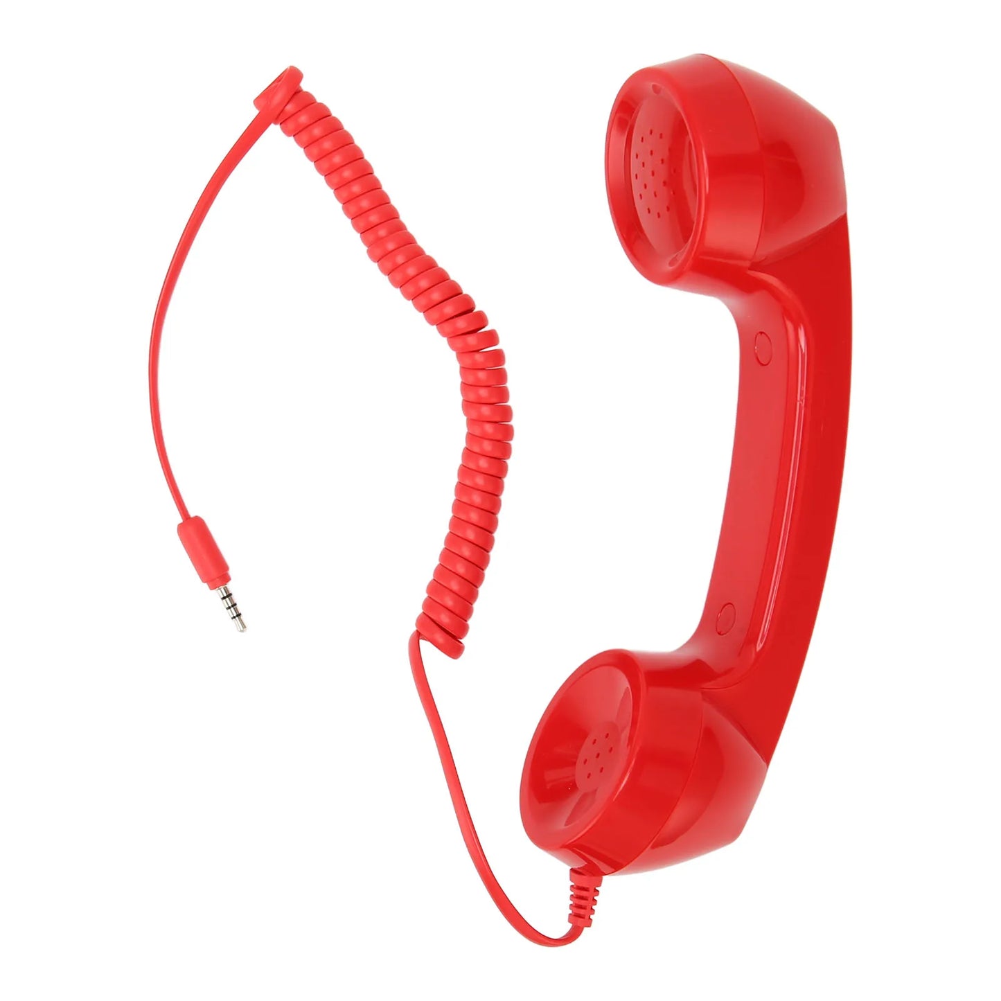 Handheld Cell Phone Telephone Receiver Multifunction One Click  Radiation Proof Retro Phone Handset for Mobile Phones Computers