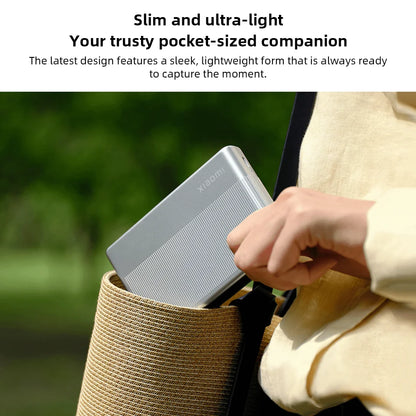 Xiaomi Portable Photo Printer 1S Bluetooth Thermal Print ZINK Inkless Technology Xiaomi App Wireless Portable Photo Printing