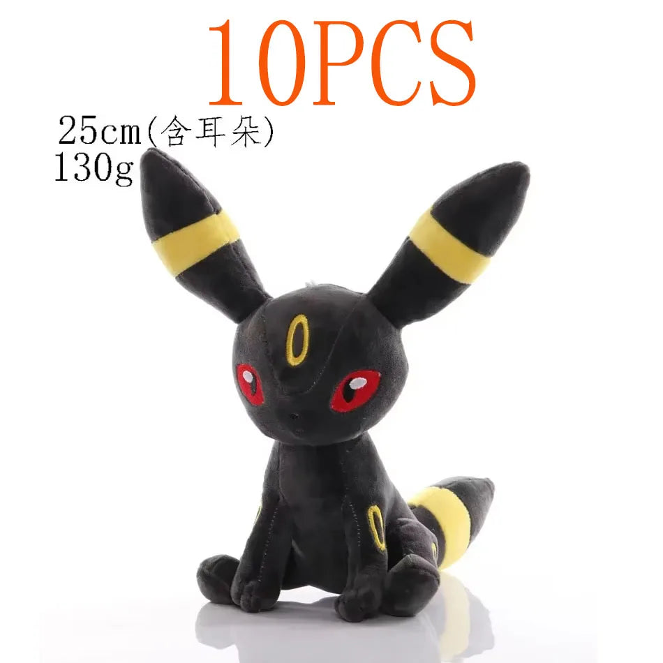 2025@@@@10PCS 20cm Pokemon Stuffed Plush Toys Kawaii Pikachu  Anime Doll Kids Birthday Kawaii Cute Soft Children Stuffed Plush
