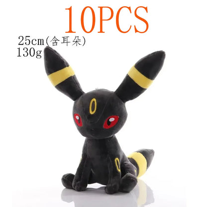 2025@@@@10PCS 20cm Pokemon Stuffed Plush Toys Kawaii Pikachu  Anime Doll Kids Birthday Kawaii Cute Soft Children Stuffed Plush