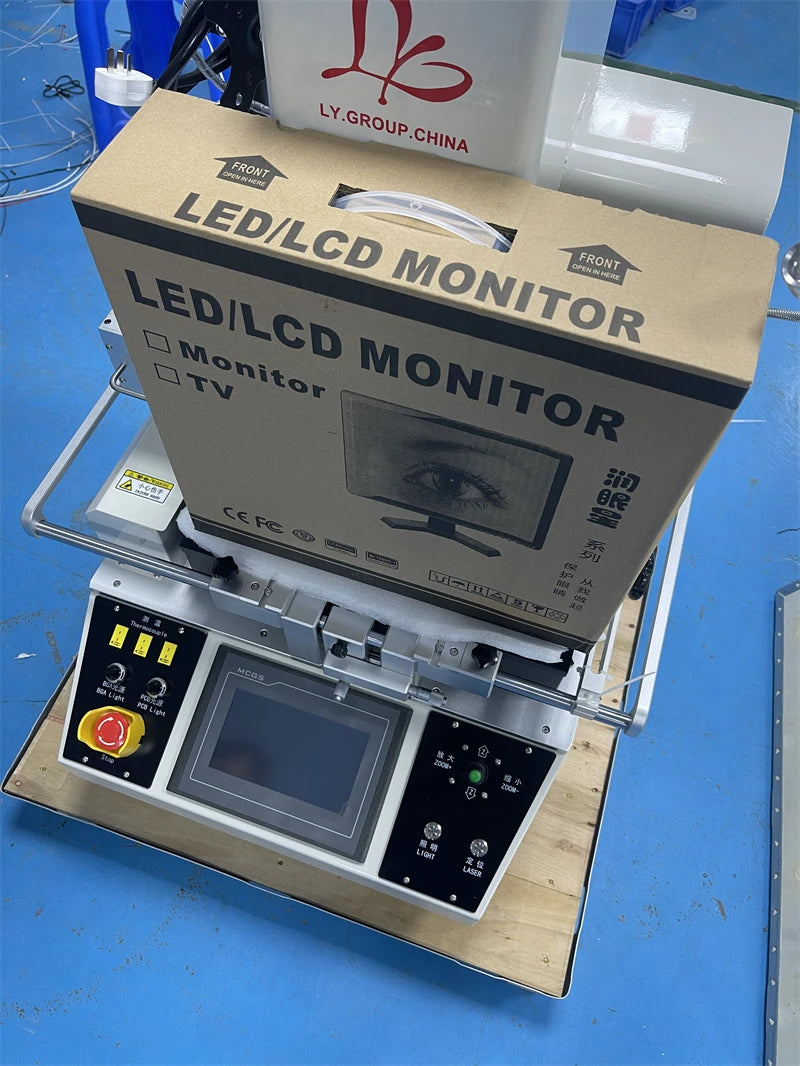 LYBGA G700 5300W Station de retouche optique BGA à air chaud haute précision pour la réparation de cartes PCB et la machine à souder