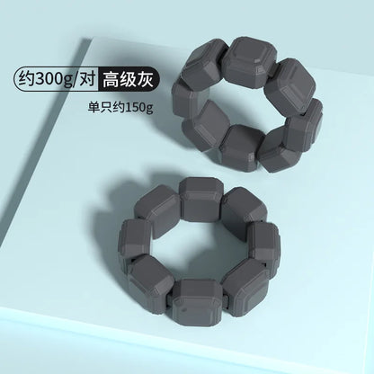 1/2/4 LB poignet poids Yoga Fitness exercice Triangle Silicone réglable cheville poignet protecteur poids bracelet Jogging bracelet